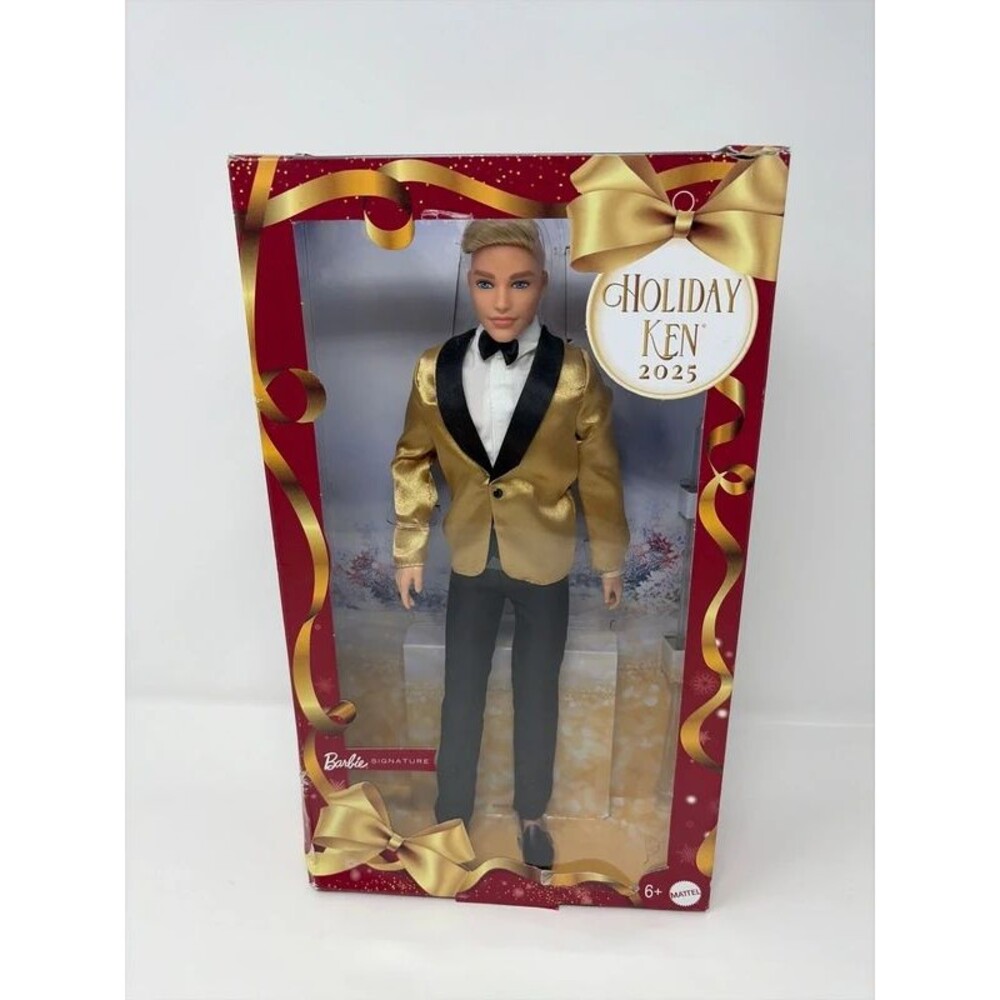 Barbie signature holiday Ken 2025 new